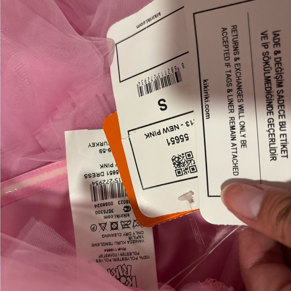 kikiriki pink miss majesty tulle dress - Picture 6 of 7